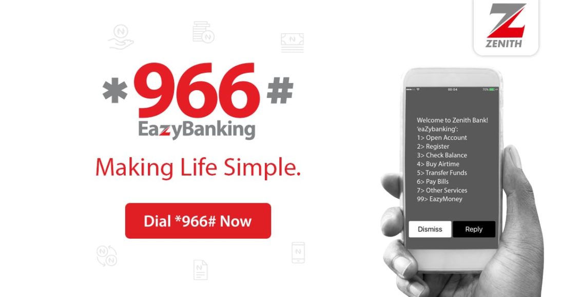 Zenith Bank USSD code