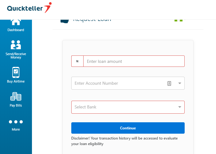 Quickteller Loan: USSD code, Interest Rate, Offer, Repayment