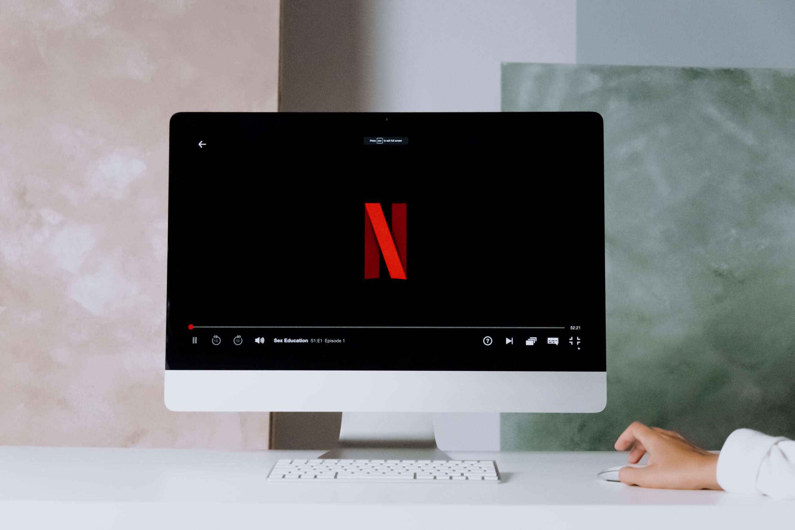Netflix on an imac