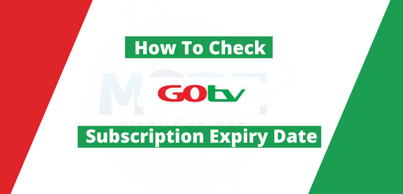 How To Check Gotv Subscription Expiry Date
