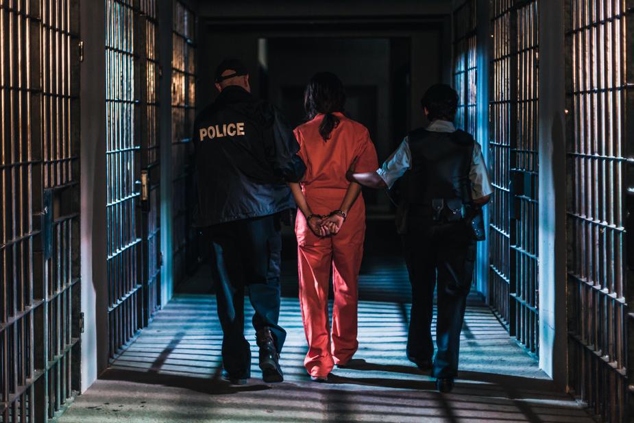 Prisoner Led Away