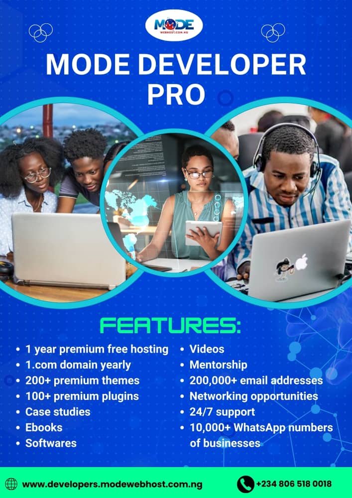  Introducing www.developers.modewebhost.com.ng 