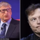 Elon Musk and Bill Gates over DOGE