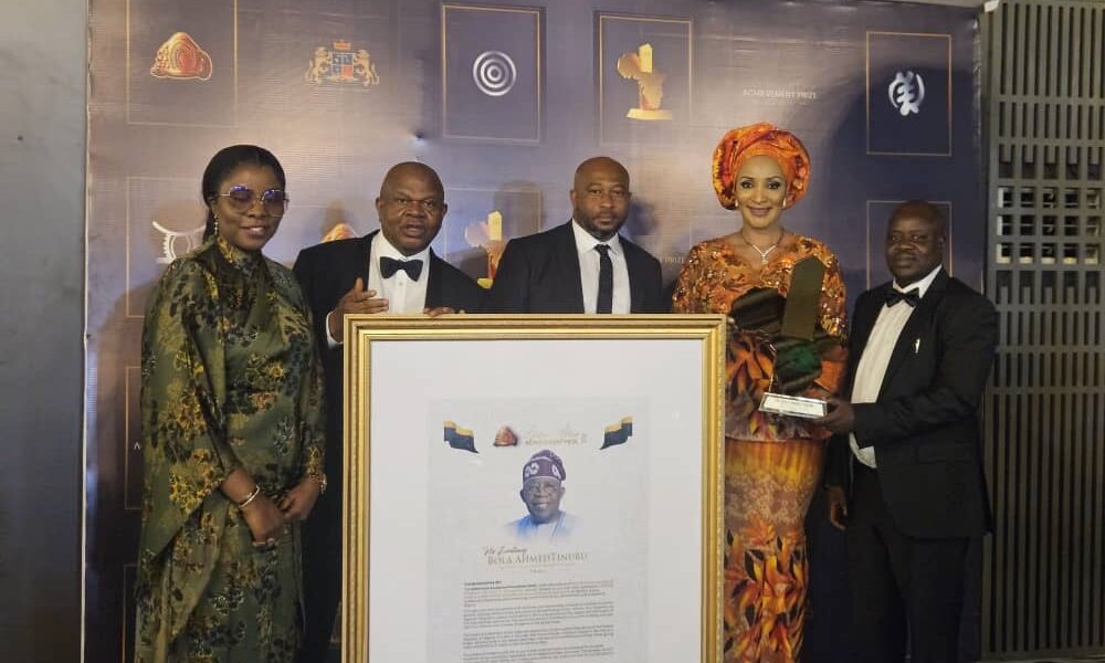 Tinubu’s Lifetime Africa Achievement Award in Ghana