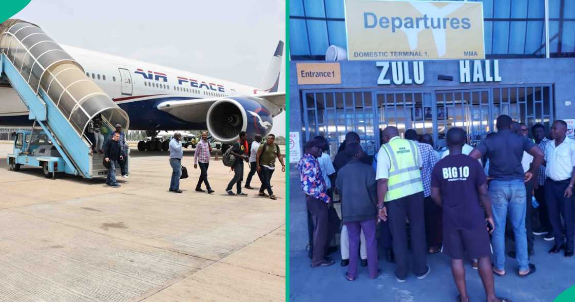 Oshiomhole Sparks Chaos at Lagos Airport Zulu Terminal