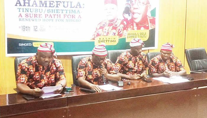 Igbo Arise Political Support Group Backs Tinubu 2027